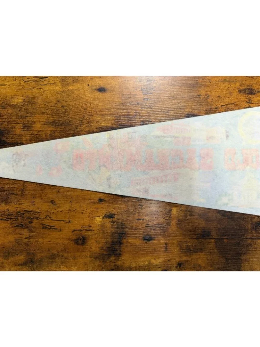 Vintage Old Sacramento, California pennant